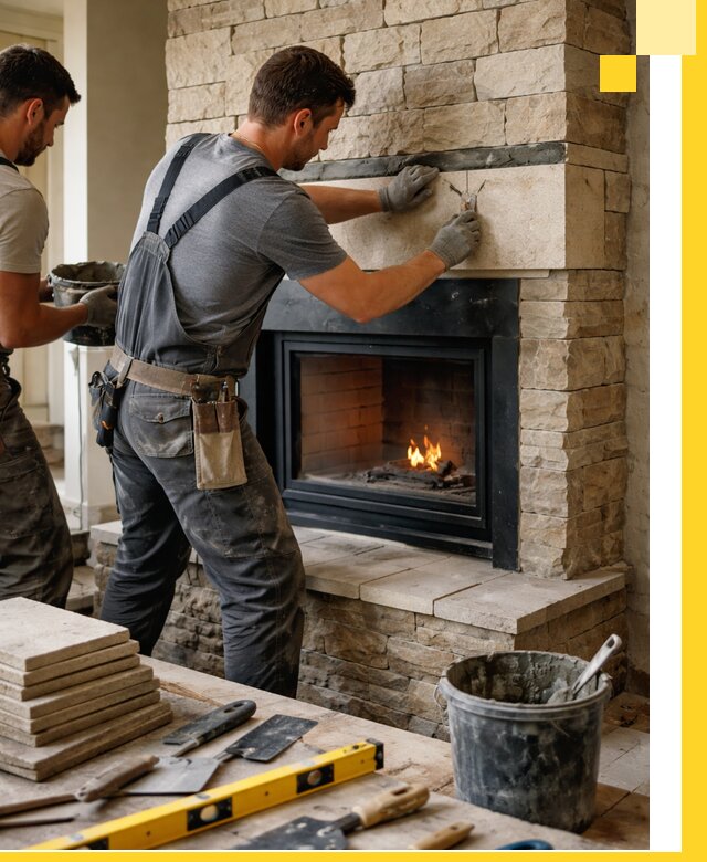 Проектирование и установка открытых каминов в Мегионе