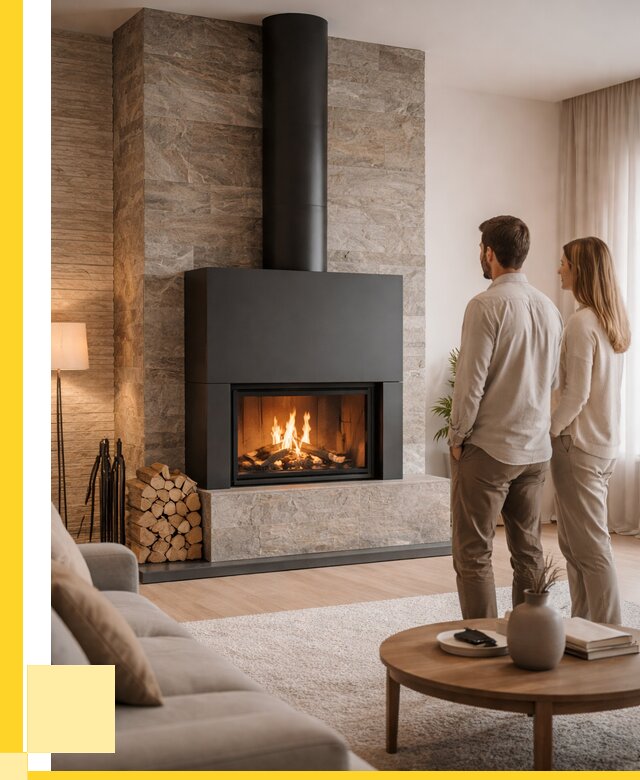 Закрытые камины под ключ в Мегионе от 125100 р., ЭриданМго