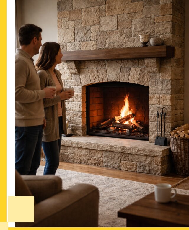 Каменные камины на заказ в Мегионе от 187650 р. | ЭриданМго