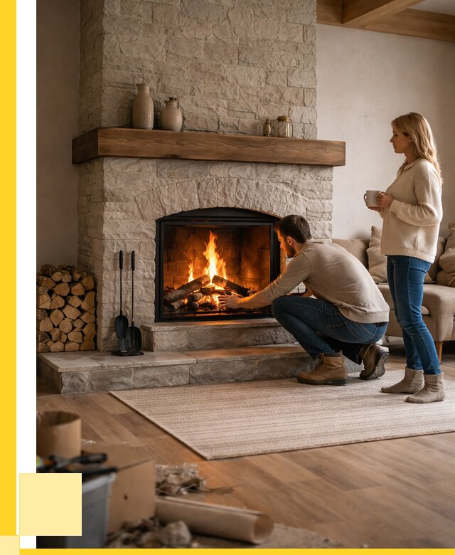 Камины для загородного дома в Мегионе от 364875 р., ЭриданМго