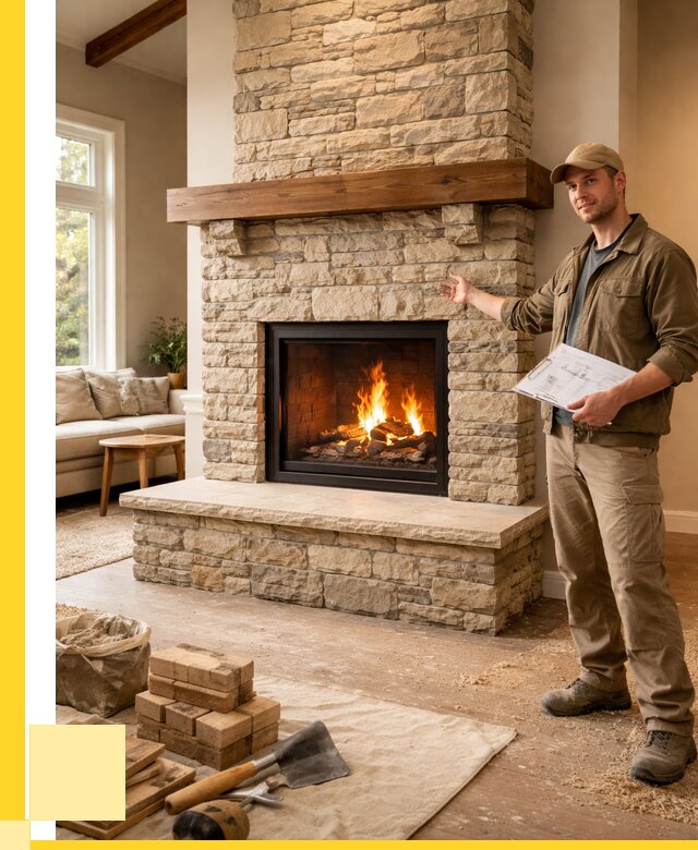 Камины под ключ в Мегионе от 187650 р. | ЭриданМго — установка