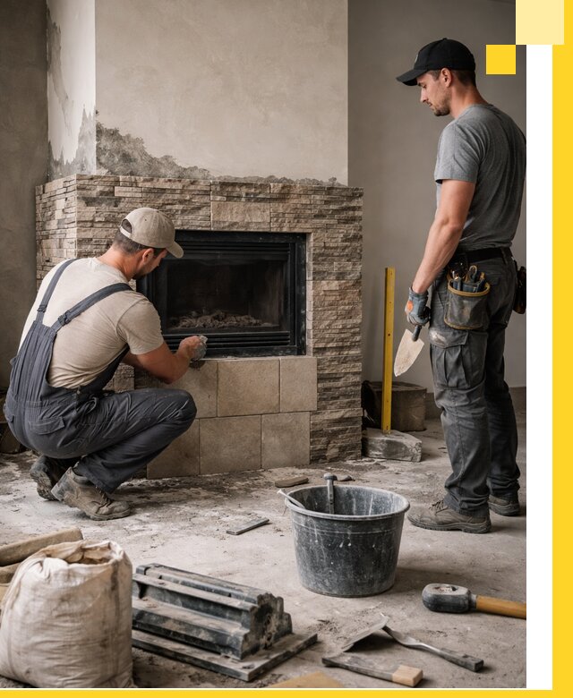 Камины под ключ в Мегионе: проект, изготовление и монтаж