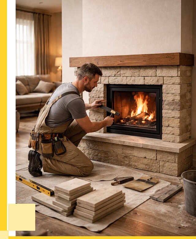 Строительство каминов в Мегионе от 156375 р., ЭриданМго - под ключ