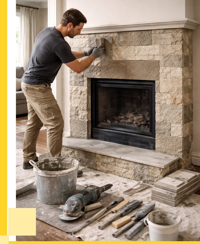 Ремонт каминов и печей в Мегионе от 15638 р. | ЭриданМго