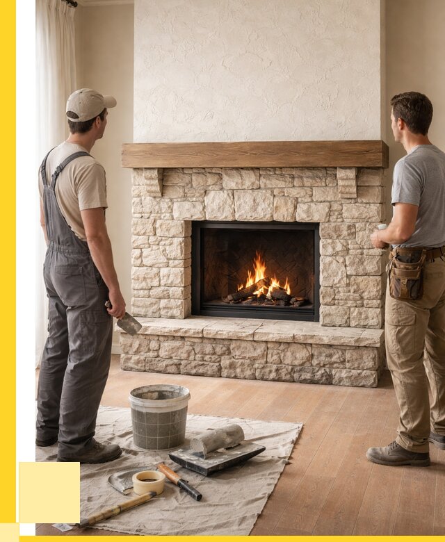 Отделка каминов в Мегионе от 6776 р. под ключ | ЭриданМго