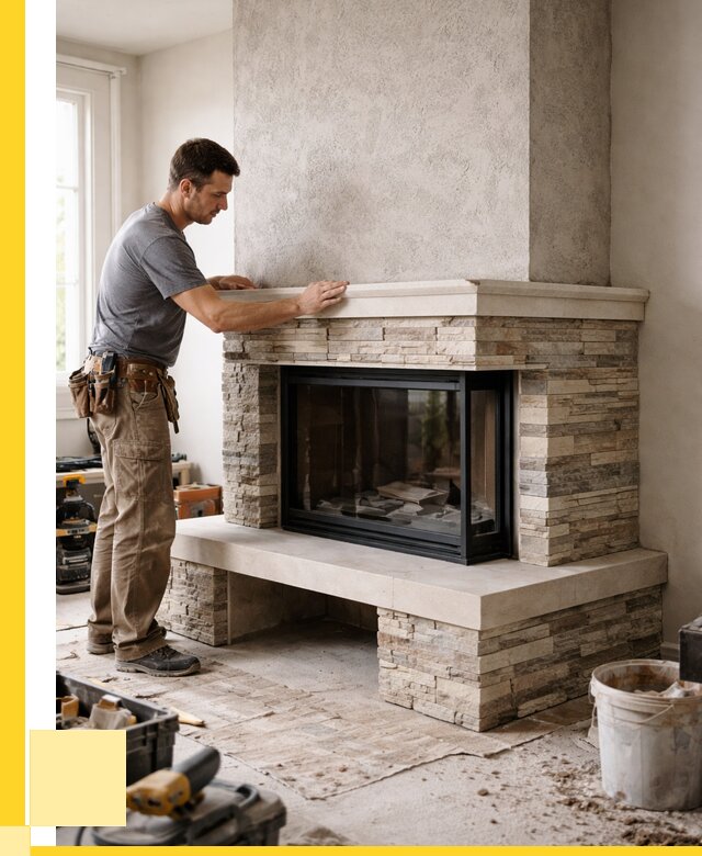 Изготовление каминов под ключ в Мегионе от 156375 р. | ЭриданМго