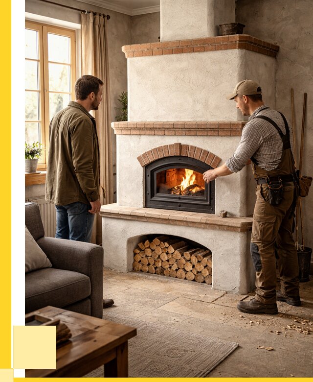 Печи камины в Мегионе: кирпичные, изразцовые от 62550 р. | ЭриданМго