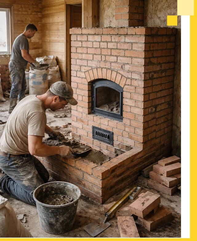 Профессиональное строительство печей в Мегионе под ключ