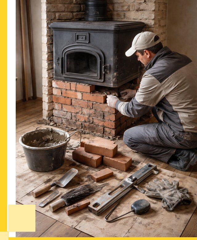 Ремонт печей в Мегионе от 12510 р., услуги печника ЭриданМго