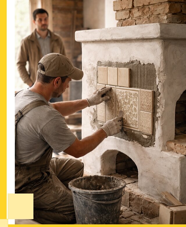 Отделка печей и банных печей в Мегионе от 36488 р. | ЭриданМго