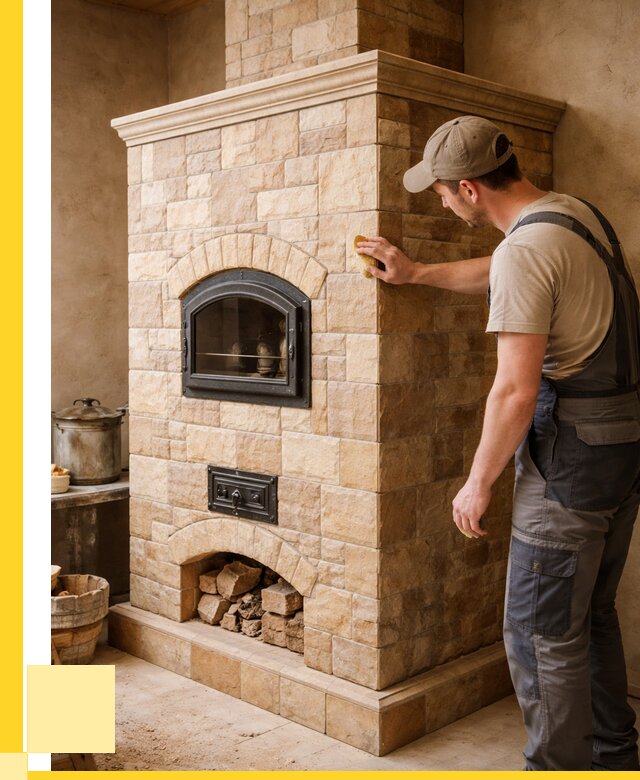 Облицовка печей в Мегионе от 4691 р. под ключ | ЭриданМго