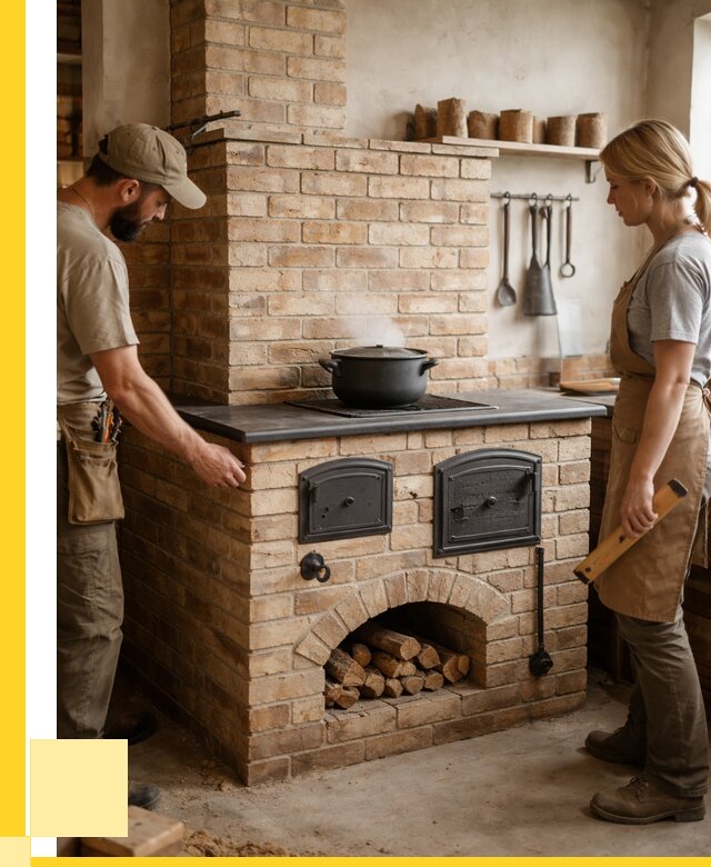 Варочно отопительные печи в Мегионе от 93825 р. | ЭриданМго