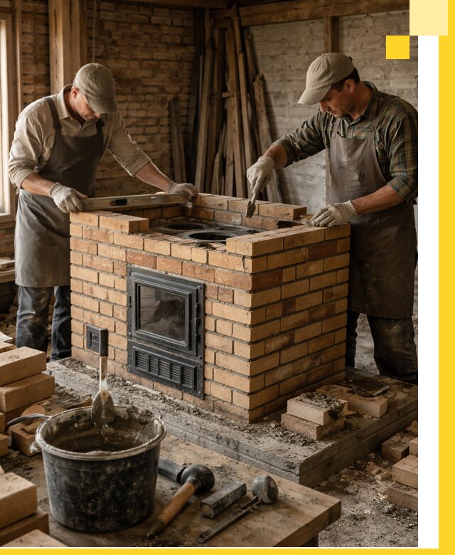 Изготовление и установка варочных печей под ключ в Мегионе