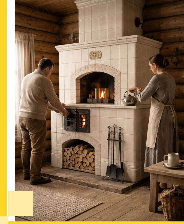 Русские печи в Мегионе: установка от 156375 р. ЭриданМго