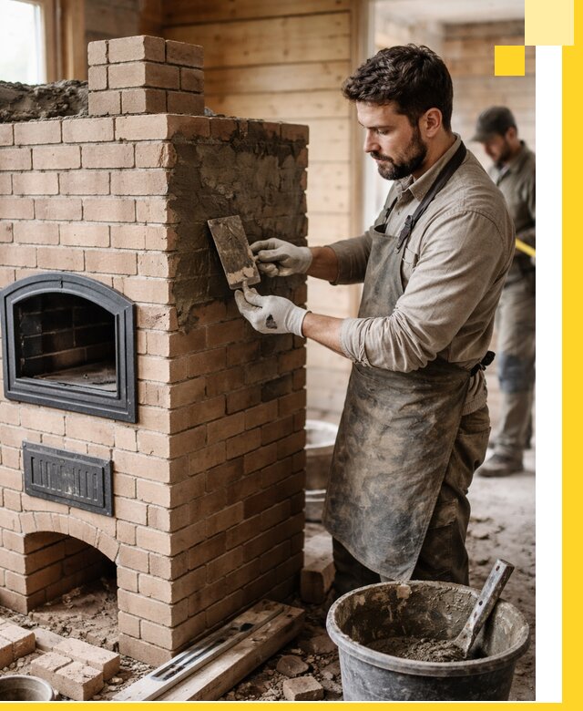 Изготовление и установка печей-шведок под ключ в Мегионе