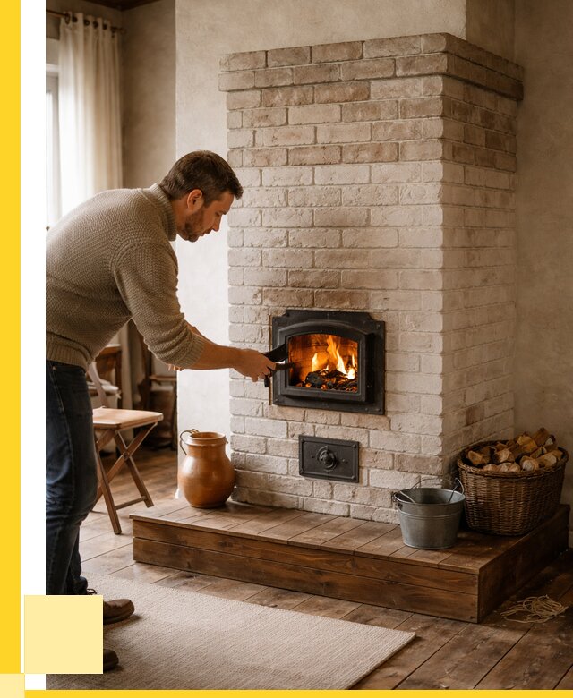 Печь голландка из кирпича в Мегионе от 88613 р. | ЭриданМго