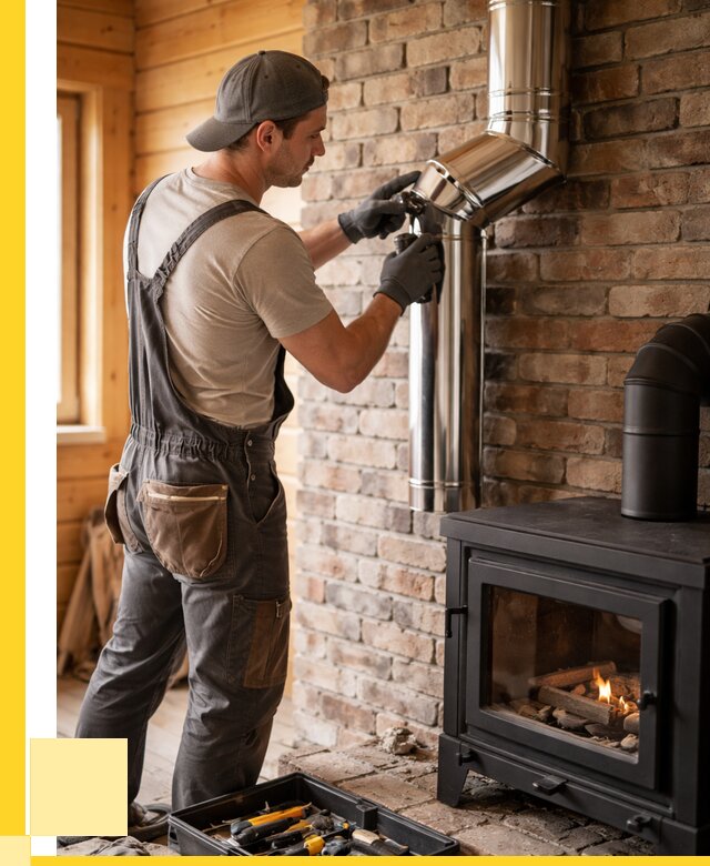 Монтаж дымоходов для печей в Мегионе от 7819 р. | ЭриданМго