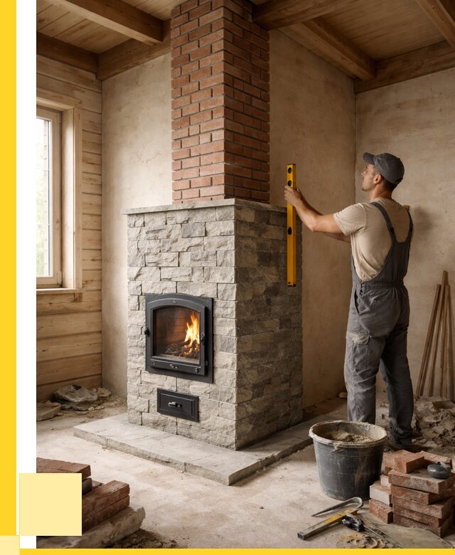 Печи и дымоходы под ключ в Мегионе от 46913 р., ЭриданМго