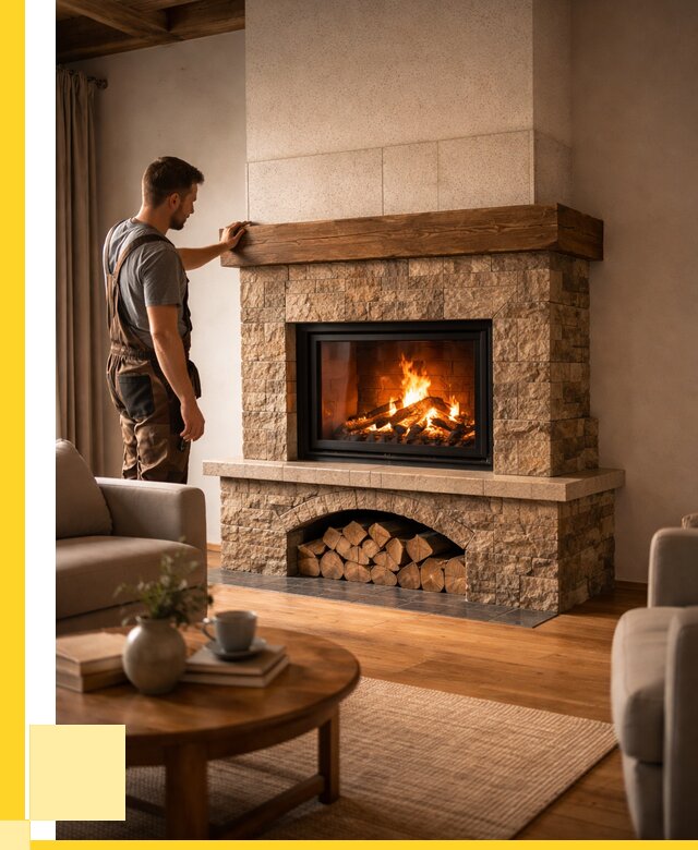 Печи камины для дома под ключ в Мегионе от 57338 р. | ЭриданМго