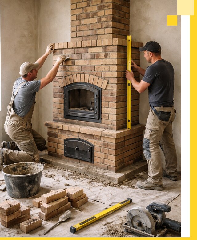 Продажа и установка печей и каминов для дома под ключ в Мегионе