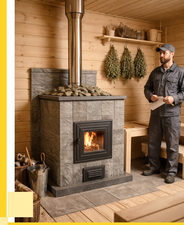 Печи для бани под ключ в Мегионе от 125100 р. | ЭриданМго