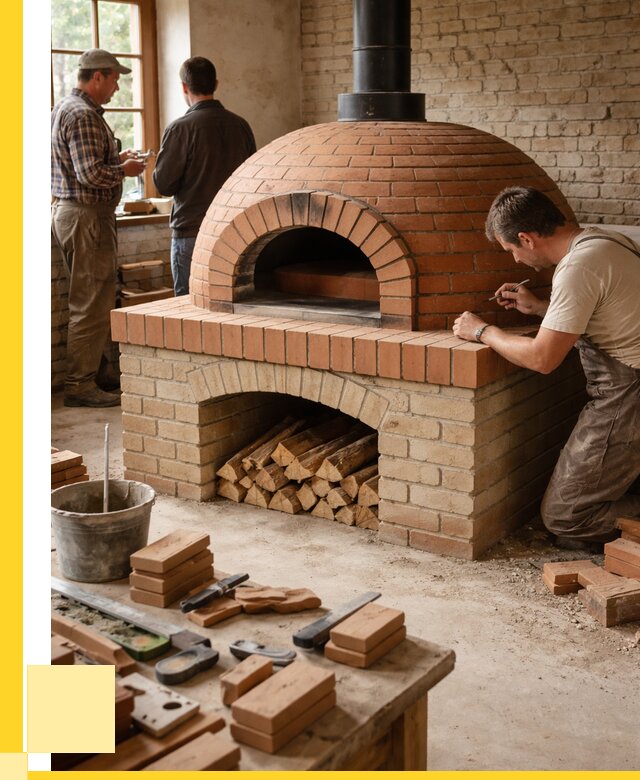 Помпейская печь дровяная для пиццы в Мегионе | ЭриданМго от 208500 р.