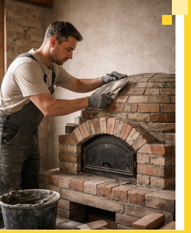 Изготовление и монтаж помпейских печей на заказ в Мегионе