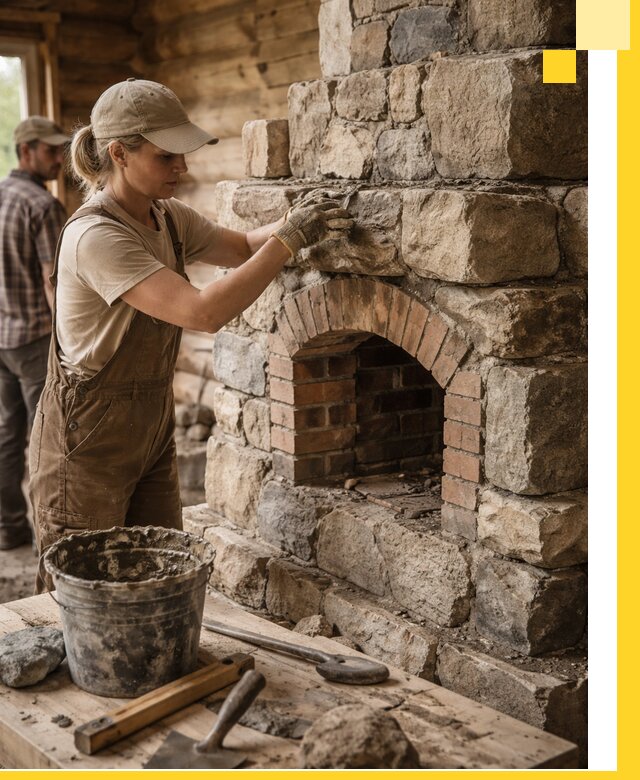 Каменные печи на заказ и монтаж в Мегионе, долговечные решения