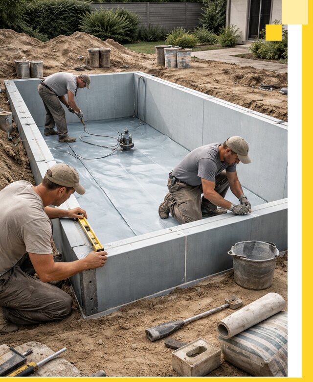 Профессиональный монтаж бассейнов под ключ в Мегионе с гарантией