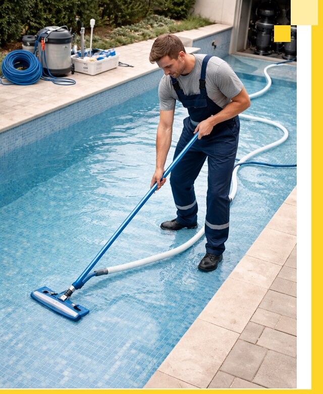 Профессиональная чистка бассейнов и фильтров в Мегионе под ключ