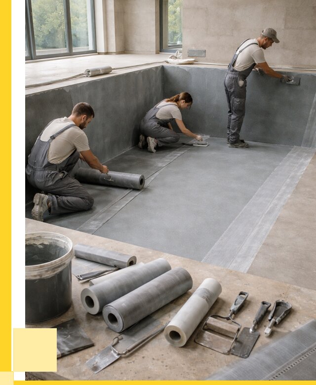 Гидроизоляция бассейнов в Мегионе от 2085 р., ЭриданМго