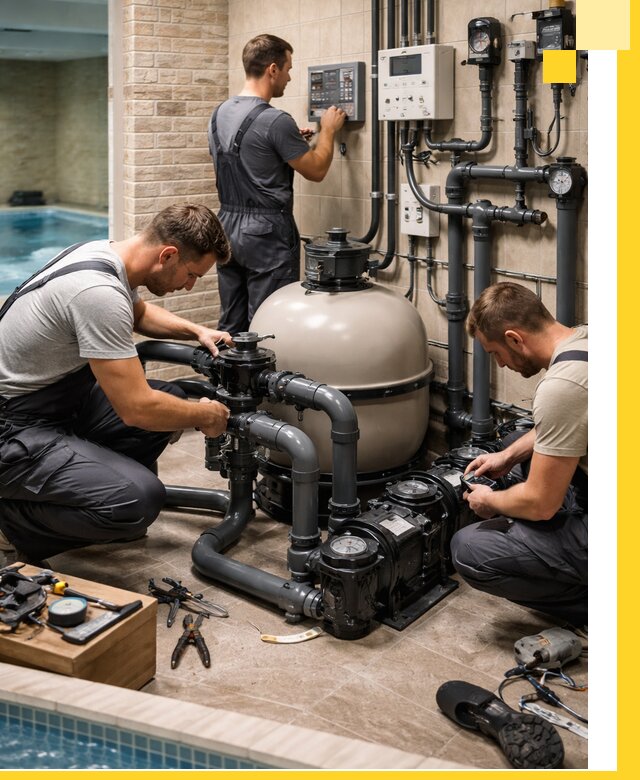 Комплексное оборудование для бассейнов под ключ в Мегионе