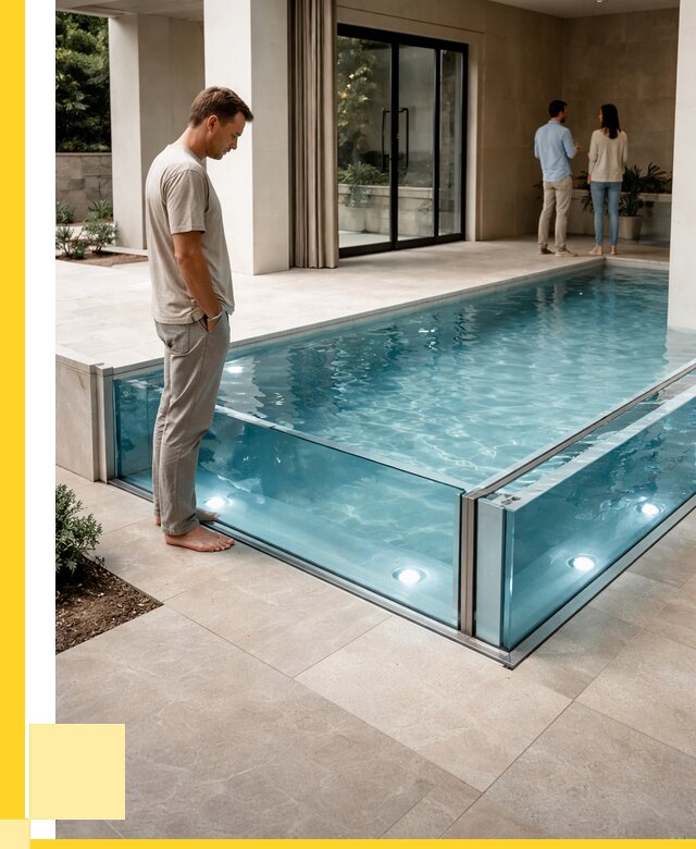 Стеклянные бассейны в Мегионе от 1251000 р. | ЭриданМго — мозаика