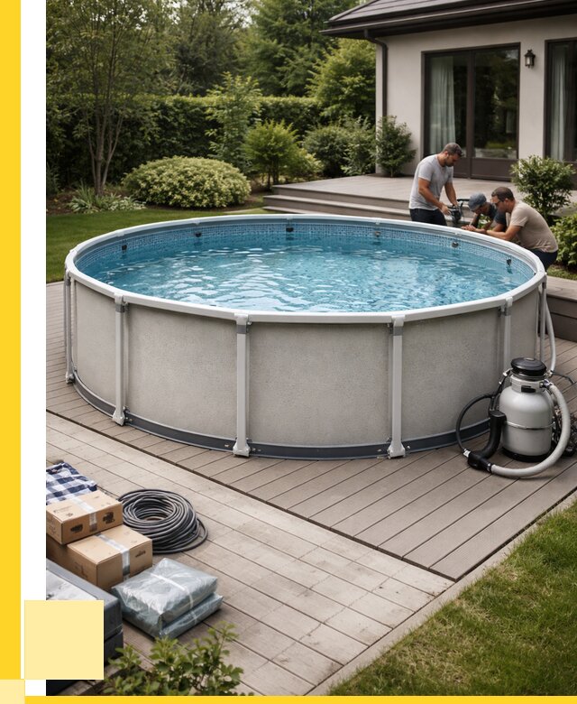 Купить каркасные бассейны в Мегионе от 46913 р. | ЭриданМго