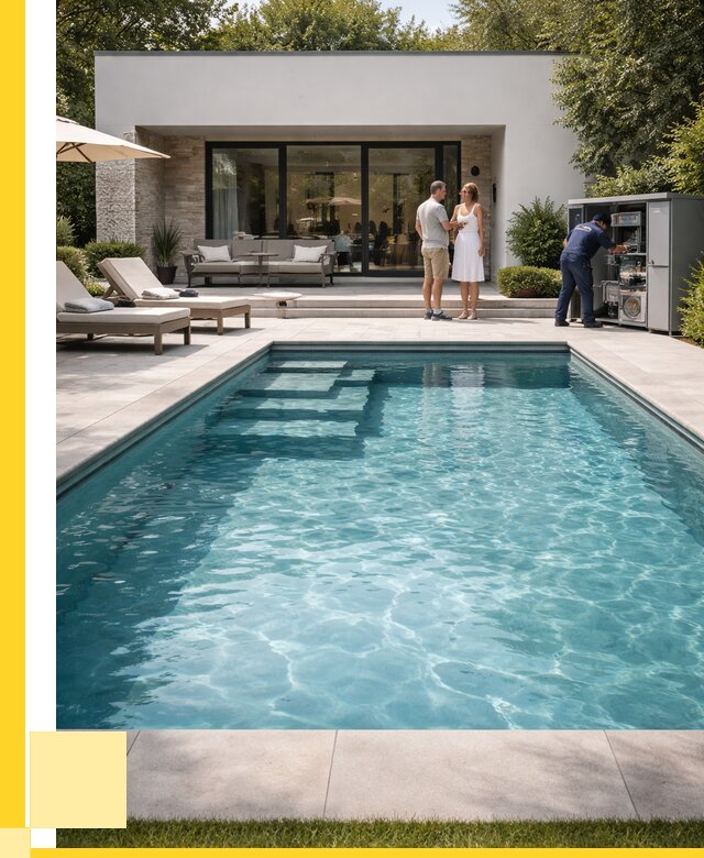 Бассейн в доме в Мегионе под ключ от 1251000 р. | ЭриданМго