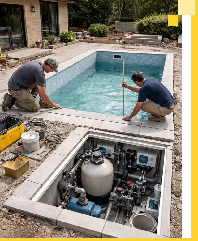 Строительство качественных домашних бассейнов под ключ в Мегионе