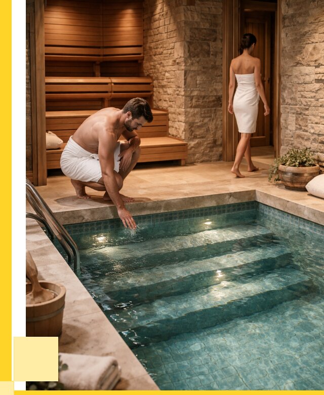 Сауна с бассейном под ключ в Мегионе от 125100 р., ЭриданМго