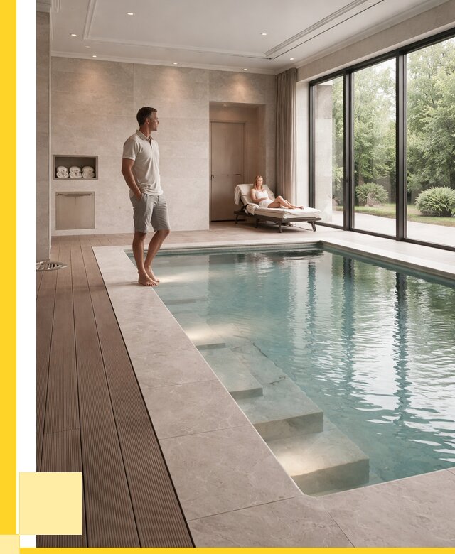 Бассейны в коттедже под ключ в Мегионе от 1251000 р. | ЭриданМго