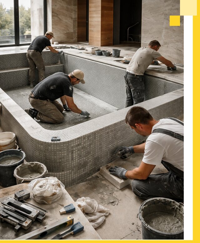 Строительство и установка СПА бассейнов под ключ в Мегионе