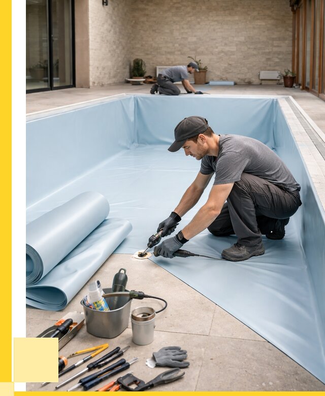 Пленка ПВХ для бассейнов в Мегионе от 2606 р. | ЭриданМго