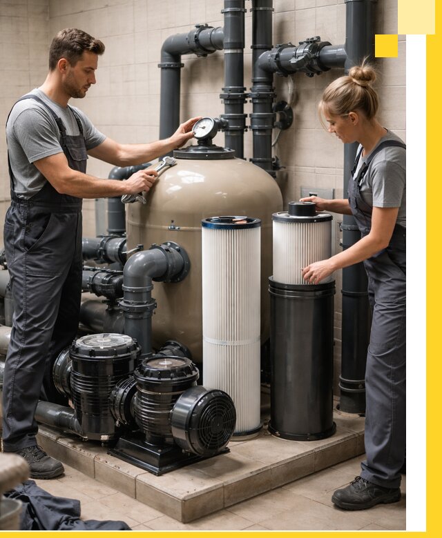 Фильтры и системы фильтрации для бассейнов в Мегионе