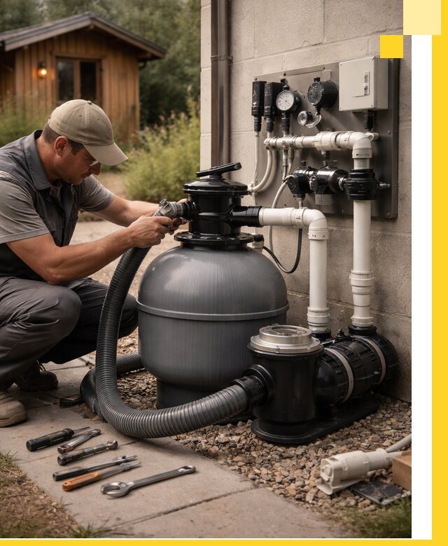 Продажа и монтаж фильтров и насосов для бассейнов в Мегионе