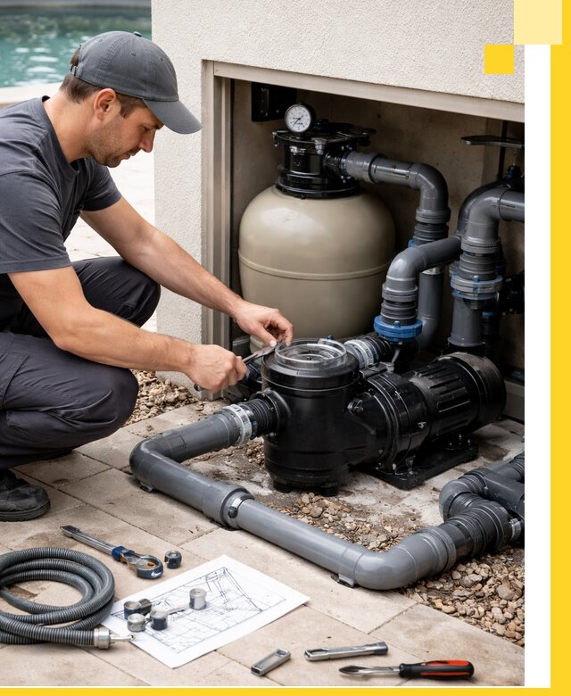 Поставка, монтаж и сервис насосов для бассейнов в Мегионе