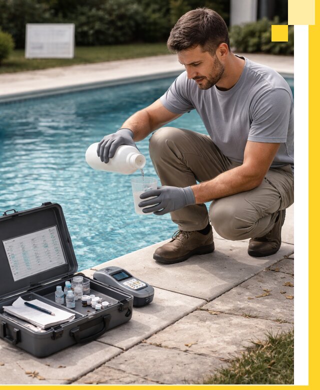 Профессиональная дезинфекция воды в бассейне в Мегионе