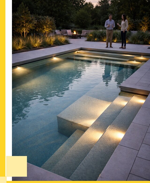 Освещение бассейнов в Мегионе под ключ от 26063 р. | ЭриданМго