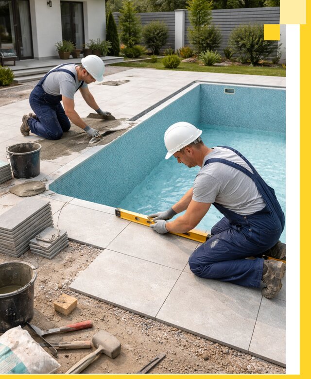 Строительство и монтаж плавательных бассейнов под ключ в Мегионе