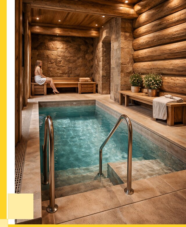 Аренда бани с бассейном в Мегионе от 1563750 р. | ЭриданМго