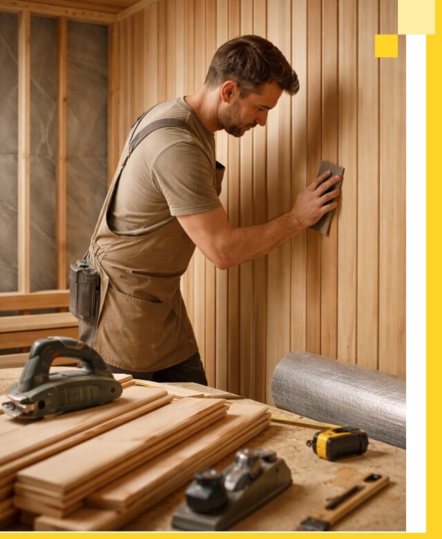 Профессиональная отделка саун и парных под ключ в Мегионе