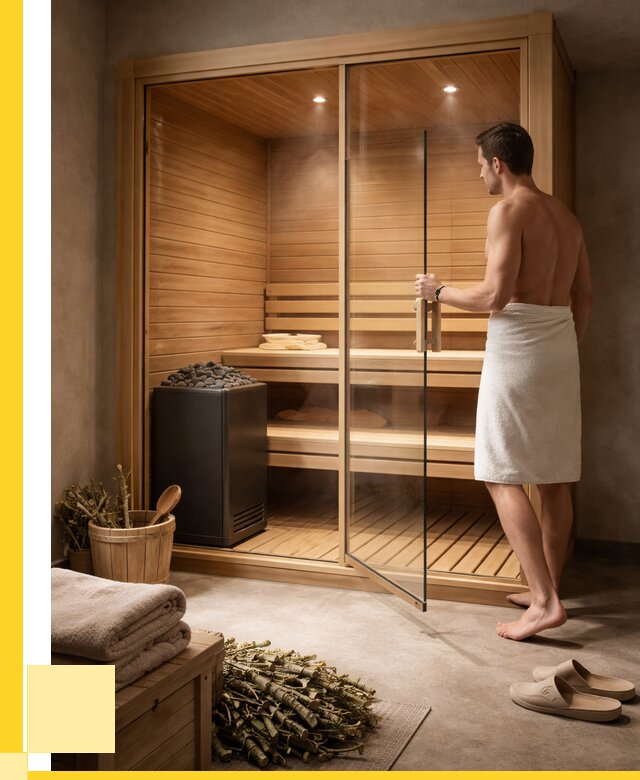 Купить мини сауны для дома в Мегионе от 72975 р. ЭриданМго