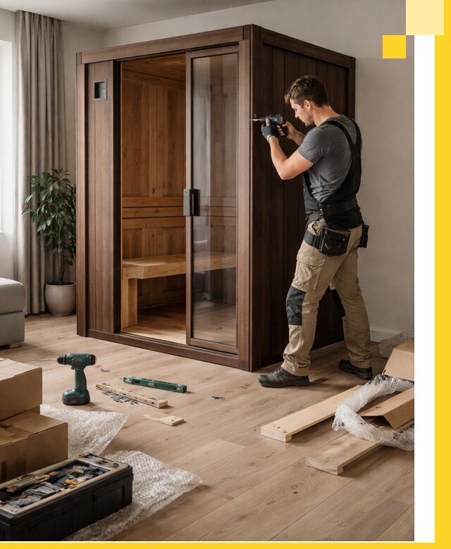 Установка и производство мини саун под ключ в Мегионе